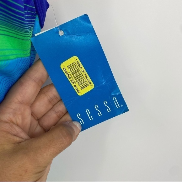 Sessa striped one piece swimsuit NWT! 6 - Picture 7 of 7